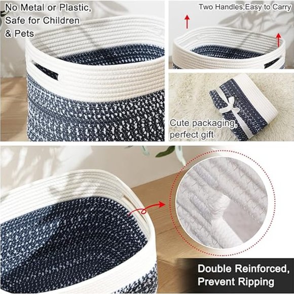 OIAHOMY Storage Basket-single - Picture 4 of 5